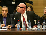 Представитель 10-го канала Ави Балашников на заседании в Кнессете. 20 декабря 2012 года