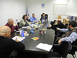 В Тель-Авиве состоялась ежегодная встреча журналистов русскоязычных СМИ с министром просвещения Гидеоном Сааром