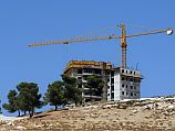 Строительство в районе Ар Хома (между Иерусалимом и Бейт-Лехемом). 2009-й год