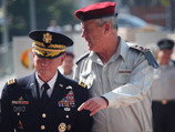 Начальник Генштаба Бени Ганц с начальником штабов вооруженных сил США генералом Мартином Демпси