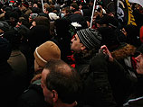 Митинг российской оппозиции (иллюстрация)