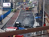 В Лондоне разбился вертолет - есть жертвы