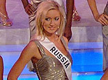Анна Литвинова на конкурсе "Мисс Вселенная 2006"
