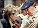 Эд Коч и Хиллари Клинтон, 2000 год