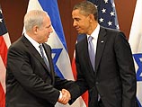 Биньями Нетаниягу и Барак Обама в Нью-Йорке. 2011 год