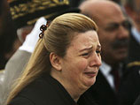 Суха Арафат после смерти Ясера. 11 ноября 2004 года