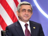 Президент Армении Серж Саргсян избран на второй срок