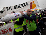 Забастовка работников Iberia. 18 февраля 2013 года