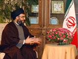 Встреча в Бейруте Хасана Насраллы и президента Ирана Мохаммада Хатами. 2003-й год
