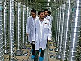 Президент Ирана Махмуд Ахмадинеджад на ядерном объекте