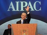Биньямин Нетаниягу  на конференции AIPAC в Вашингтоне. Март 2012 года