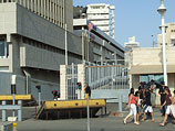 Около посольства США в Тель-Авиве