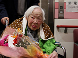 Мисао Окава, самая старая женщина Земли, отметила свой 115-й день рождения