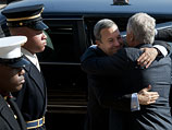 Встреча Чака Хейгела и Эхуда Барака. Вашингтон, 5 марта 2013 года