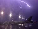 В самолет, на борту котором находилась сборная Италии, ударила молния