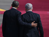 Барак Обама и Биньямин Нетаниягу. "Бен-Гурион", 20 марта 2013 года