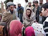 Анджелина Джоли в Афганистане. 2011 год