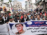 Демонстрация в Рамалле. 2 апреля 2013 года