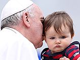 Папа Римский Франциск I на еженедельной проповеди. Ватикан, 03.04.2013