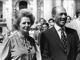 Маргарет Тэтчер и Анвар Садат. 1981 год