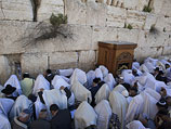 Около Стены Плача в Иерусалиме