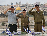 Израиль поминает 23.085 военнослужащих ЦАХАЛа, сотрудников полиции, пограничной стражи, службы общей безопасности, службы внешней разведки, управления тюрем, пожарной охраны и активистов еврейских подпольных организаций на территории подмандатной Палестин