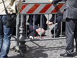 В центре Рима, во время приведения к присяге нового правительства, началась стрельба. Фото с места происшествия