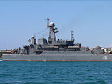 БДК ВМФ РФ "Азов" отмечает Победу в Хайфе