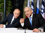 Владмир Путин и Биньямин Нетаниягу во время встречи в Иерусалиме 25 июня 2012 года