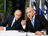 Владмир Путин и Биньямин Нетаниягу во время встречи в Иерусалиме 25 июня 2012 года