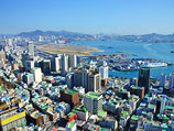 Портовый город Пусан (Южная Корея)