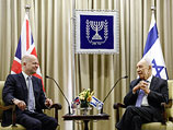 Уильям Хейг и Шимон Перес. Иерусалим, 24 мая 2013 года