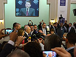 Президент Израиля Шимон Перес выступил на проходящем в Иордании международном экономическом форуме. 26 мая 2013 года