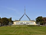Здание парламента Австралии в Канберре