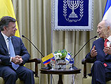 Шимон Перес провел переговоры с президентом Колумбии