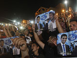 Газа празднует победу Мухаммада Ассафа. 22 июня 2013 года