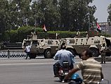 Египетские военные на блокпосту в Каире