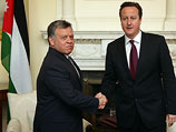 Король Иордании Абдалла II и премьер-министр Великобритании Дэвид Кэмерон