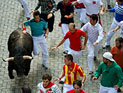 Опасный фестиваль в Памплоне: "заблудившийся" бык и двое пострадавших 