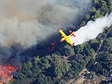 Лесной пожар в районе Кинерета: для тушения задействованы самолеты