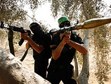 Тренировка боевиков в Газе