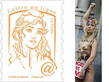 Идеолог FEMEN стала прообразом официального символа новой Франции