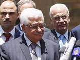 Глава ПНА Махмуд Аббас и ответственный за переговоры с Израилем Саиб Арикат (справа)