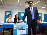 Дани Данон во время выборов в "Ликуде". Иерусалим, 30 июня 2013 года