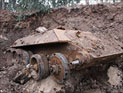 В Холоне во время строительных работ найден закопанный советский танк Т-34