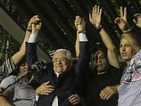 Махмуд Аббас принимает освобожденных убийц в Рамалле. 14.08.2013