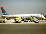 Самолет "Аркиа" совершил аварийную посадку в аэропорту Бен-Гурион