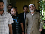Шейх Раад Салах в суде. Иерусалим, 3 сентября 2013 года
