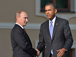 Владимир Путин и Барак Обама на саммите G20. Санкт-Петербург, 5 сентября 2013 года