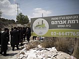 На стройке комплекса Рамат-Авраам в Бейт-Шемеше. 13 августа 2013 года